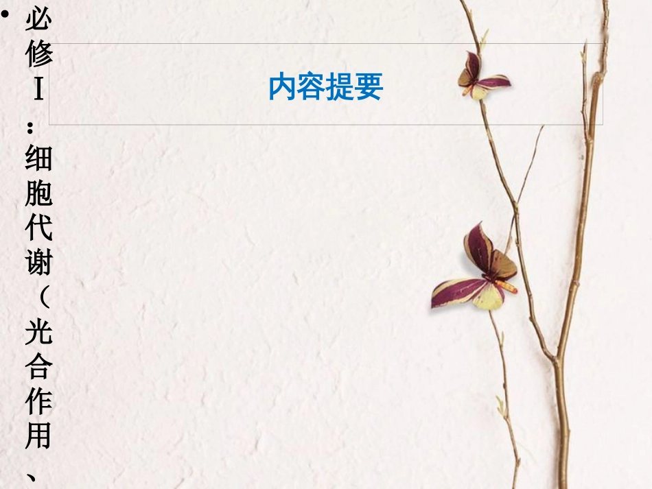 北京市海淀区高三生物一轮复习教研《分子与细胞》（二）课件 必修1(1)_第2页