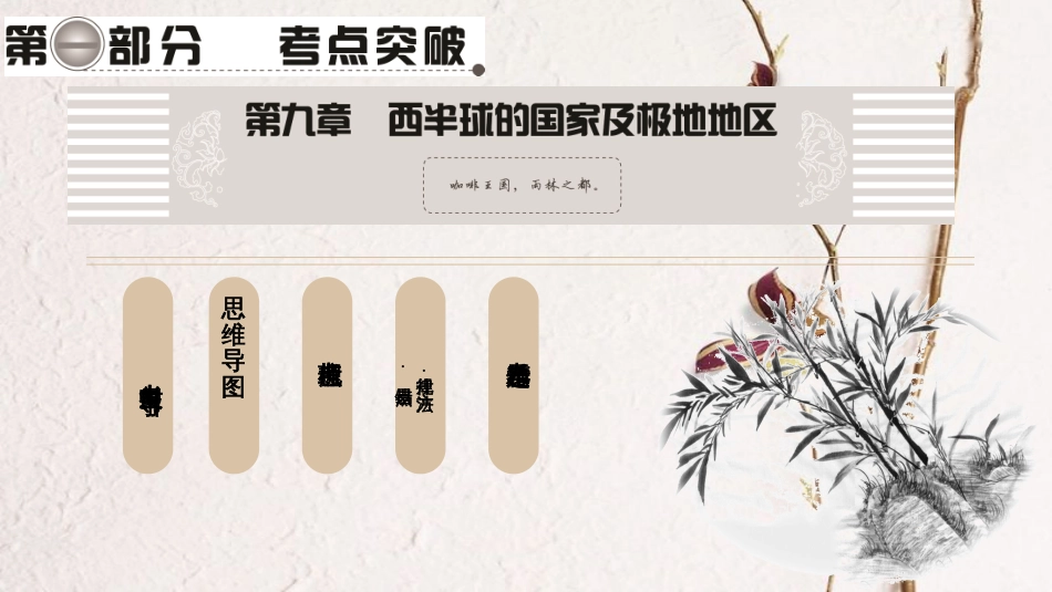 中考地理总复习 第1部分 考点突破 第9章 西半球的国家及极地地区课件 新人教版_第1页