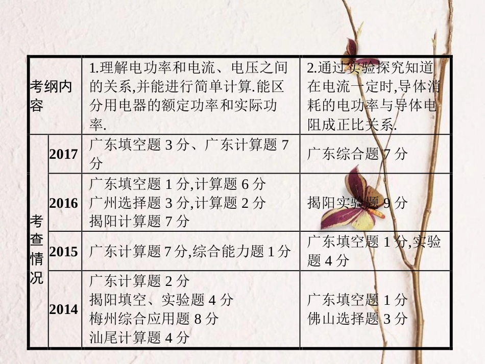 中考物理 第十八章 电功率复习课件 新人教版_第2页