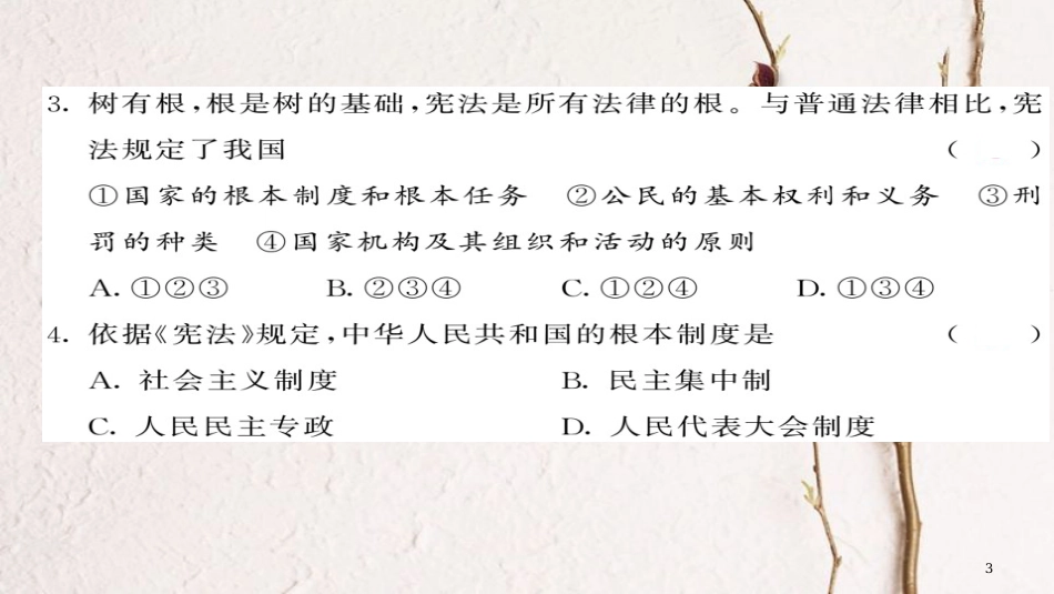 八年级道德与法治下册 期中综合测试卷课件 新人教版[共21页](1)_第3页