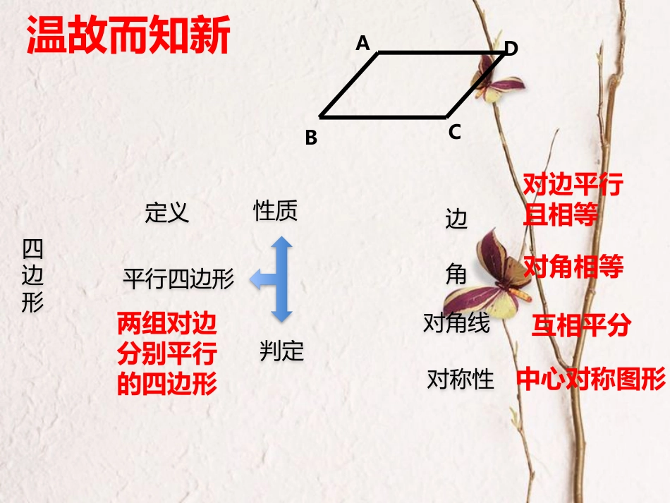 八年级数学下册 18.2 特殊的平行四边形 18.2.2 菱形 菱形的性质课件2 （新版）新人教版(1)_第2页