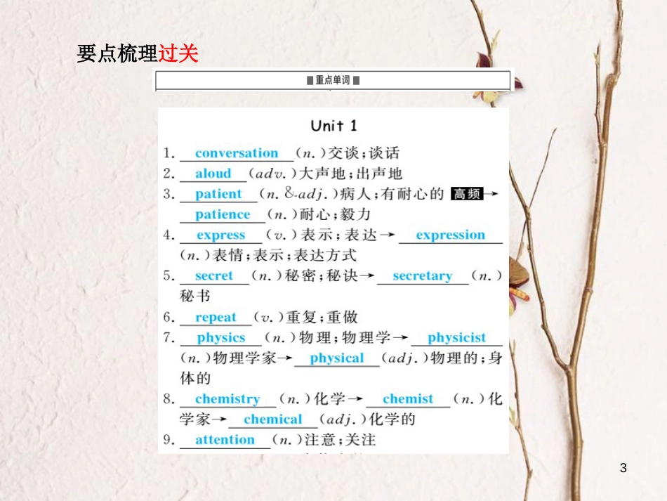 安徽省版中考英语 第一部分 系统复习 成绩基石 九全 第17讲 课件(1)_第3页