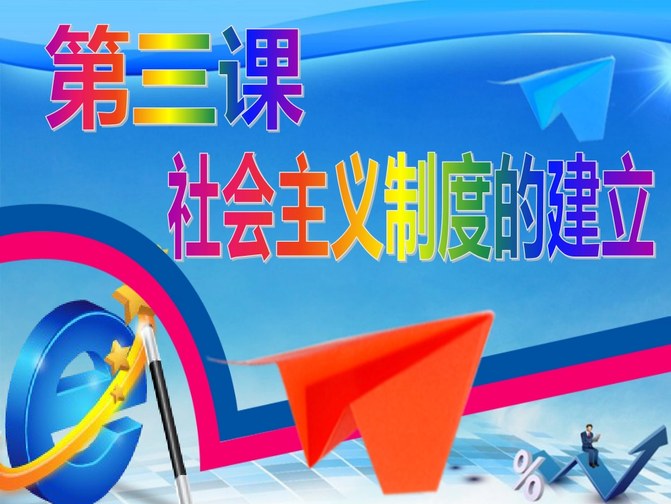 2017八年级历史下册 第3课 社会主义制度的建立课件4 川教版_第2页