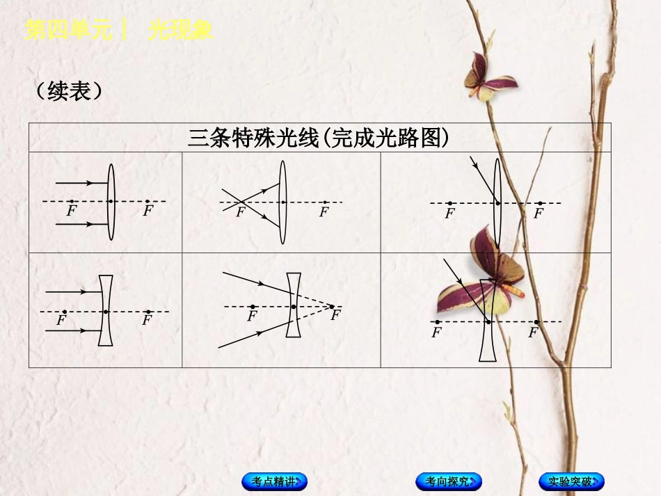 中考物理复习 第四单元 光现象 第6课时 透镜及其应用课件_第3页