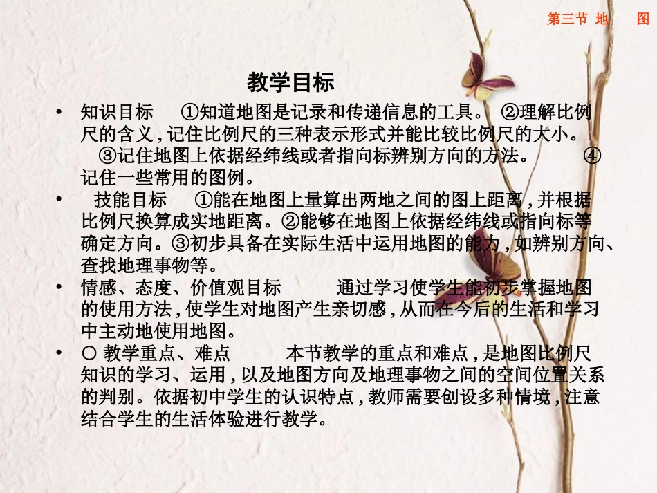 陕西省西安市七年级地理上册 1.2地图课件 中图版(1)_第2页
