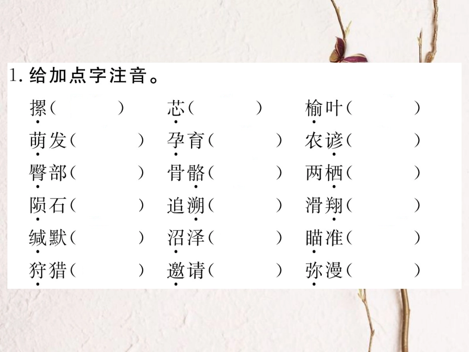 八年级语文下册 第二单元复习课件 新人教版(1)_第2页
