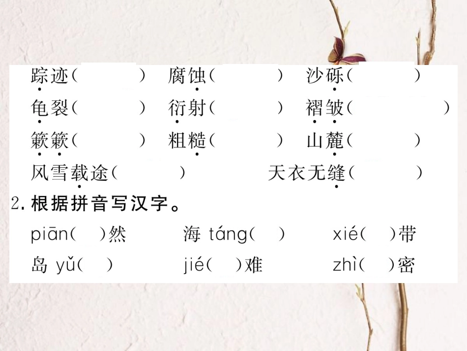 八年级语文下册 第二单元复习课件 新人教版(1)_第3页