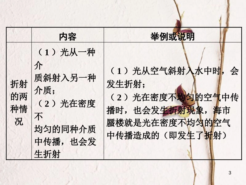 八年级物理上册 3.4 探究光的折射规律课件 （新版）粤教沪版_第3页