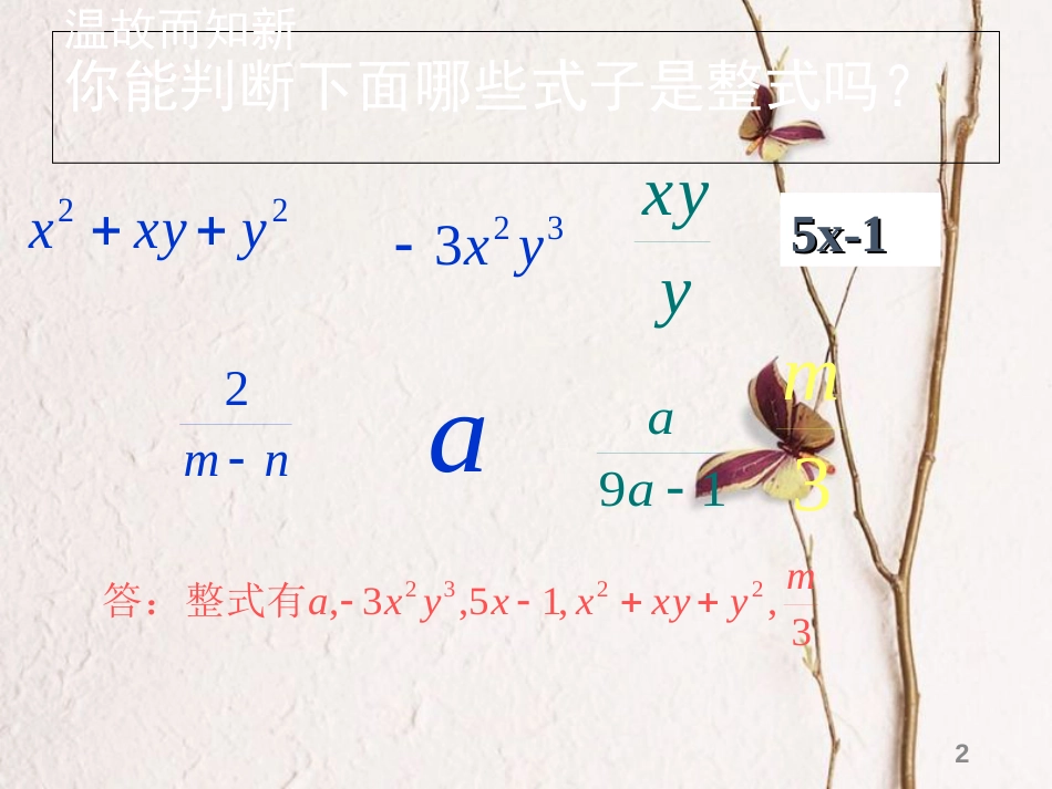 八年级数学下册 5.1 认识分式课件 （新版）北师大版(1)_第2页