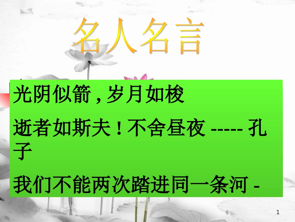 辽宁省恒仁满族自治县八年级语文下册 第二单元 8时间的脚印课件 新人教版_第1页