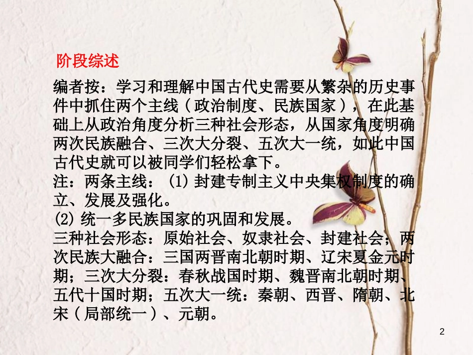 （重庆专版）中考历史复习 教材梳理 第一部分 中国古代史 第一主题 中华文明的起源课件(1)_第2页