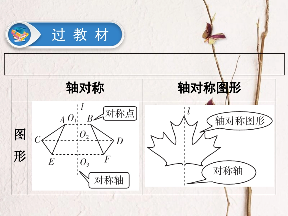 江西省中考数学总复习 第1部分 基础过关 第七单元 图形与变换 课时27 对称与折叠课件_第3页