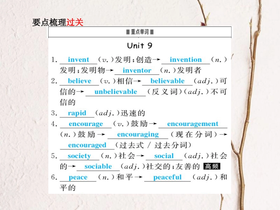 安徽省中考英语 第一部分 系统复习 成绩基石 八下 第16讲 课件_第3页