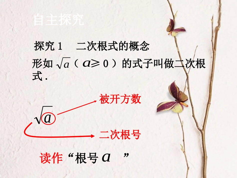 八年级数学下册 16.1 二次根式课件 （新版）新人教版[共17页](1)_第3页