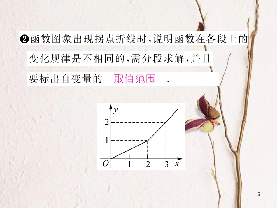 （黔西南专版）八年级数学下册 第19章 一次函数 19.2.2 一次函数 第4课时 一次函数的应用作业课件 （新版）新人教版_第3页