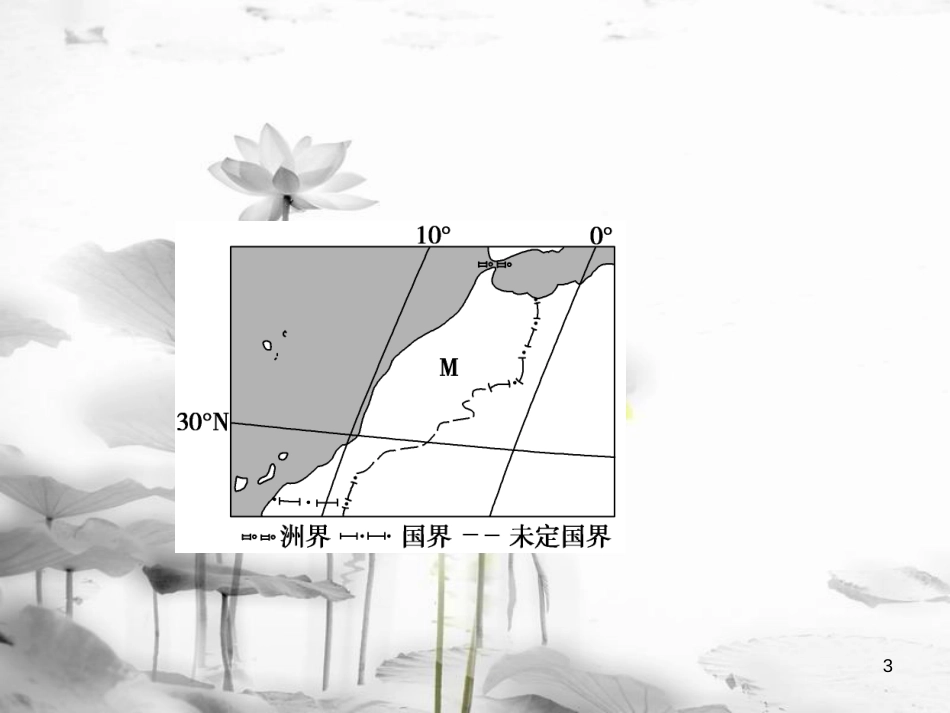 高考地理二轮复习 第二部分 技能一 空间定位课件_第3页