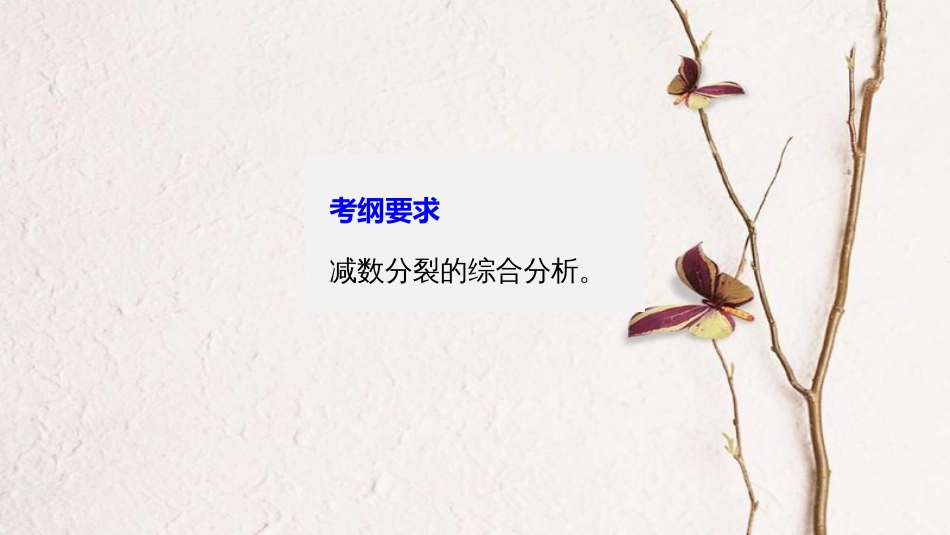 高考生物一轮复习 第4单元 细胞的生命历程 第14讲 减数分裂与有丝分裂的比较及应用课件_第2页