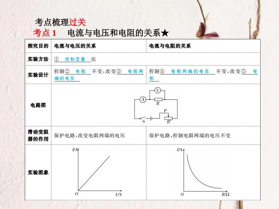 安徽省中考物理一轮复习 第十四章 欧姆定律课件_第2页