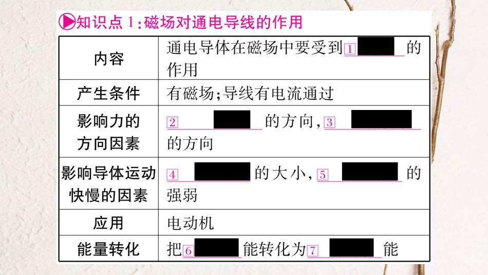 （广西北部湾专版）中考物理总复习 第1篇 教材系统 第21讲 电与磁（第2课时）课件(1)_第2页