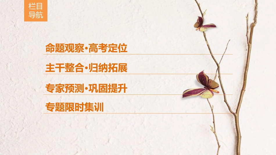 （江苏专版）高考数学二轮复习 第1部分 知识专题突破 专题3 导数课件_第2页