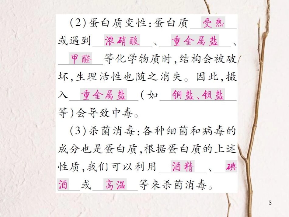 九年级化学下册 第十单元 化学与健康 第三节 远离有毒物质习题课件 （新版）鲁教版_第3页