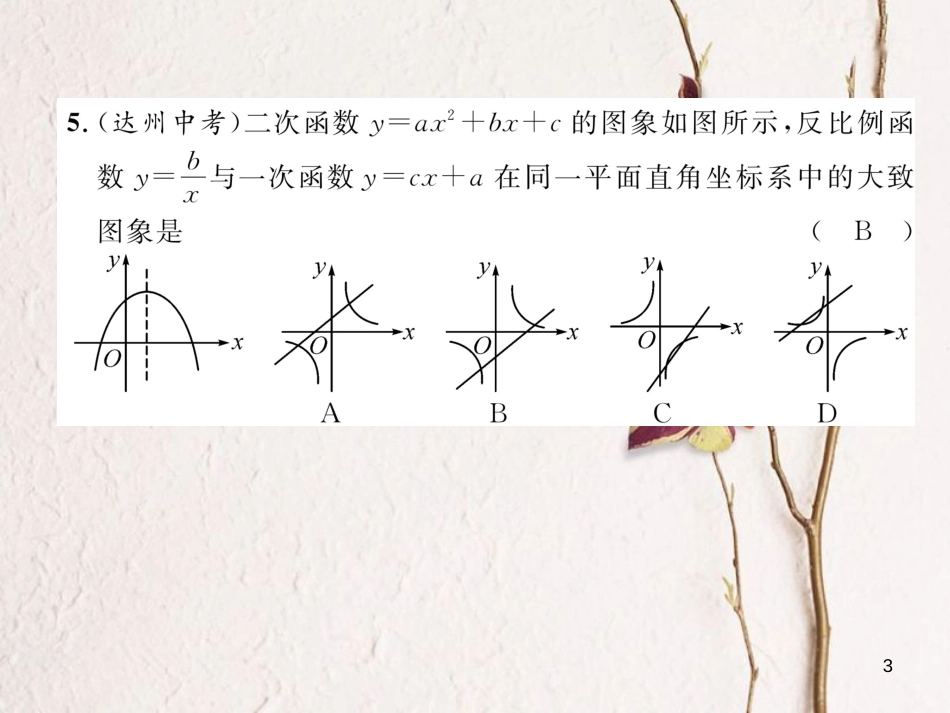 九年级数学下册 综合测试卷作业课件 （新版）新人教版_第3页