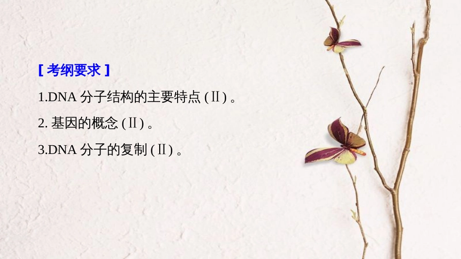 生物高考大一轮复习 第五单元 遗传的分子基础 第15讲 DNA分子的结构、复制及基因的本质课件 北师大版_第2页