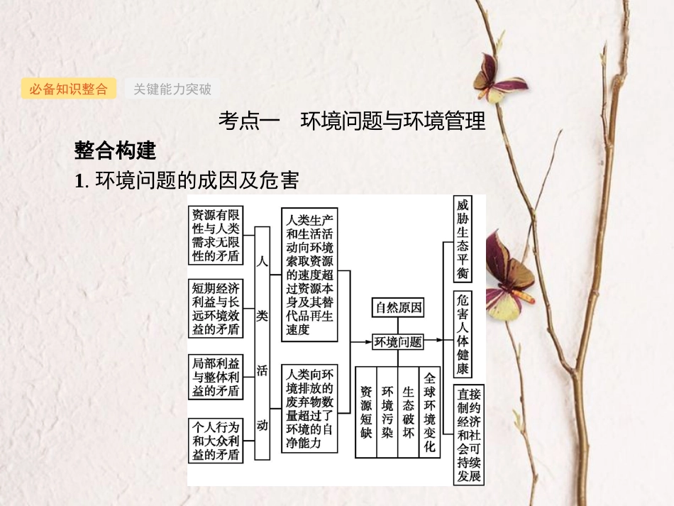 （福建专用）2019届高考地理一轮复习 第二十一章 环境保护课件 新人教版选修6_第2页