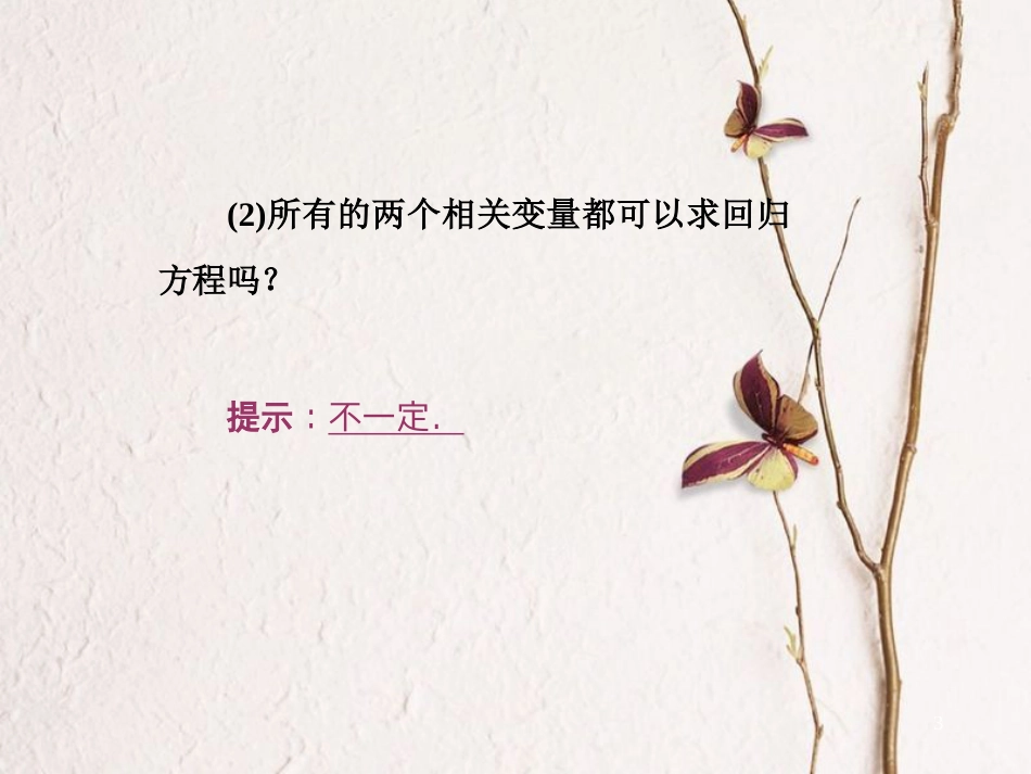 高中数学 第一章 统计案例 1.1 回归分析的基本思想及其初步应用创新应用课件 新人教A版选修1-2_第3页