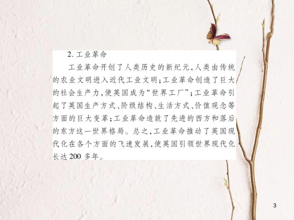 中考历史总复习 第七部分 历史纵横 4 世界近现代史编课件_第3页