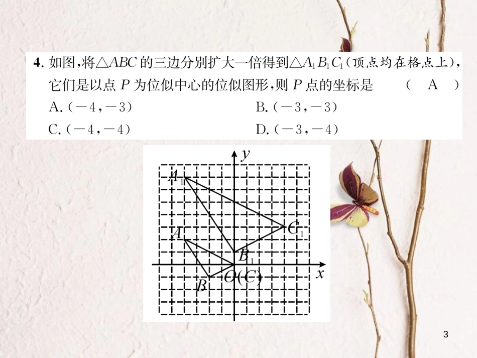 九年级数学下册 第27章 相似达标测试卷作业课件 （新版）新人教版_第3页