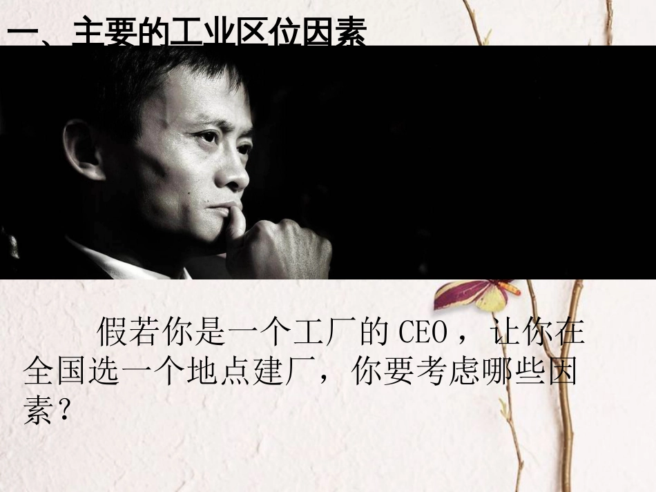 高中地理 第三章 区域产业活动 第三节 工业区位因素与工业地域联系课件3 湘教版必修2_第2页