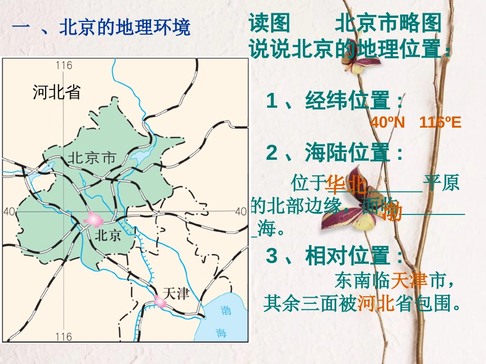 八年级地理下册 6.4祖国的首都──北京课件 （新版）新人教版(1)_第2页