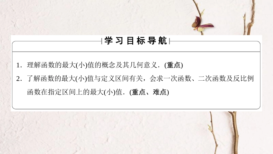高中数学 第一章 集合与函数概念 1.3.1 第2课时 函数的最大（小）值课件 新人教A版必修1(1)_第2页