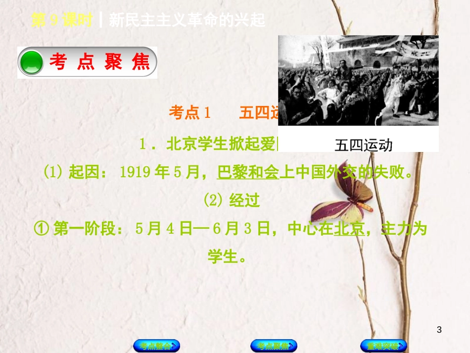 中考历史复习方案 第2单元 中国近代史 第9课时 新民主主义革命的兴起课件 岳麓版(1)_第3页