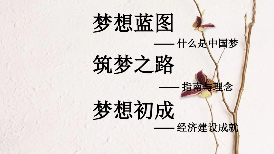 八年级历史下册 第三单元 中国特色社会主义道路 第11课 为实现中国梦而努力奋斗课件2 新人教版_第3页