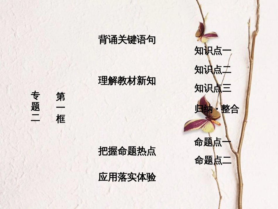 高中政治 专题二 马克思主义经济学的伟大贡献 第一框 马克思主义政治经济学的创立课件 新人教版选修2_第1页
