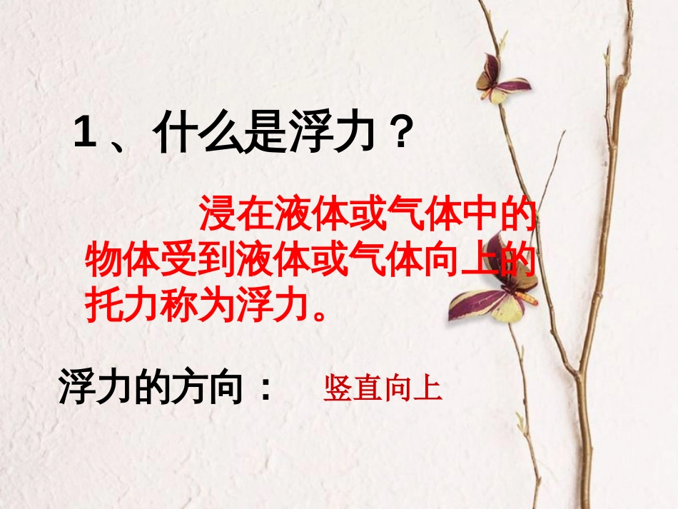 江苏省徐州市八年级物理下册 10.4 浮力课件 （新版）教科版(1)_第3页