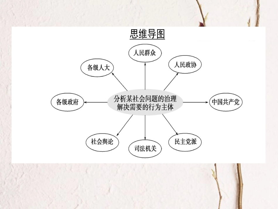 2019年高考政治一轮复习 第三单元 发展社会主义民主政治（微专题）把握区分政治生活五个“主体”专项训练课件 新人教版必修2_第3页