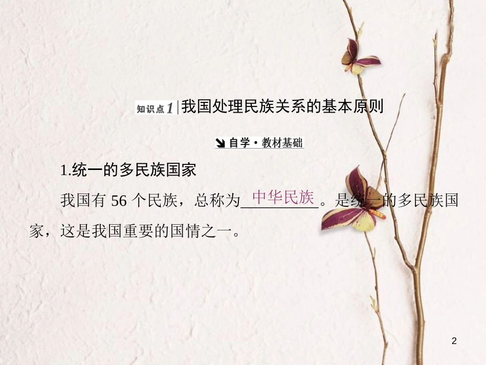 高中政治 第三单元 发展社会主义民主政治 第七课 我国的民族区域自治制度和宗教政策课件 新人教版必修2_第2页