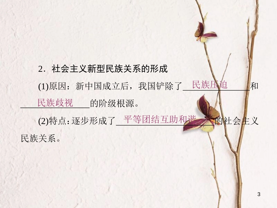 高中政治 第三单元 发展社会主义民主政治 第七课 我国的民族区域自治制度和宗教政策课件 新人教版必修2_第3页