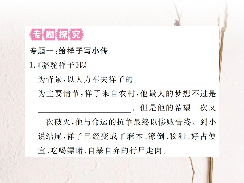 （江西专版）七年级语文下册 第三单元 名著导读习题课件 新人教版_第2页