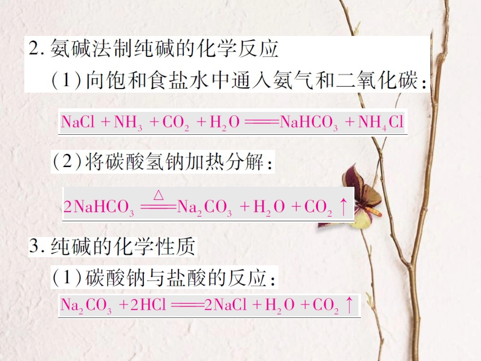 九年级化学下册 第八单元 海水中的化学限时默写习题课件1 （新版）鲁教版_第2页