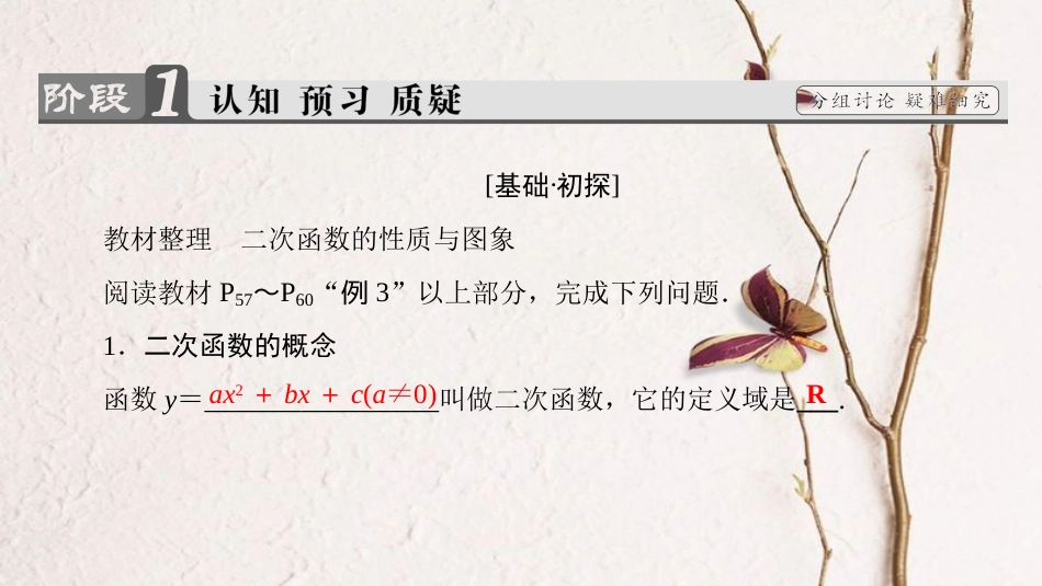 高中数学 第二章 函数 2.2.2 二次函数的性质与图象课件 新人教B版必修1(1)_第3页