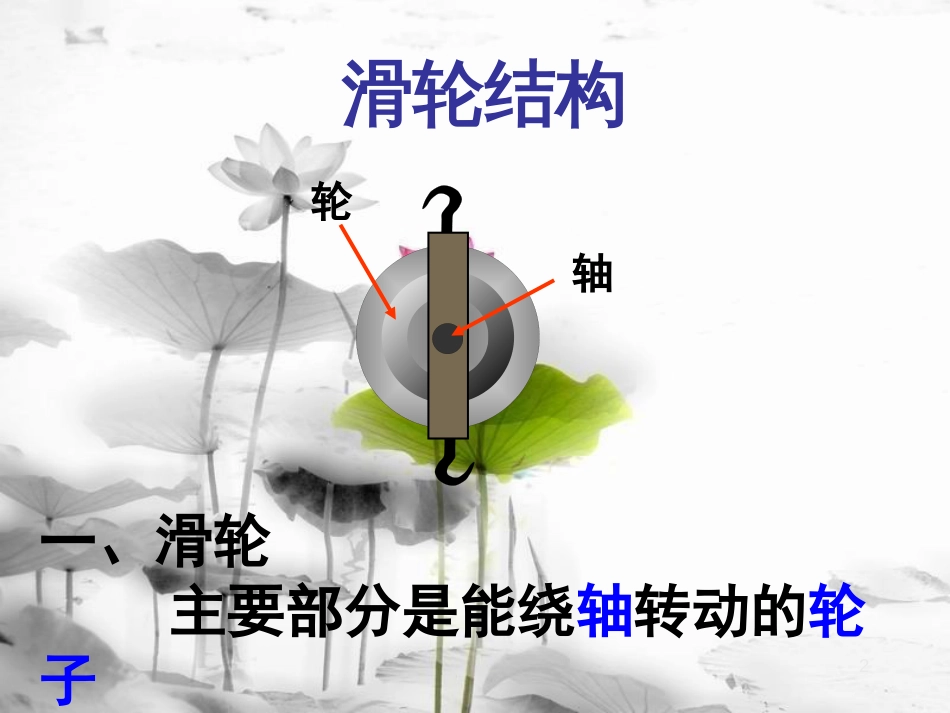 八年级物理下册 5.3《滑轮》课件4 北京课改版(1)_第2页
