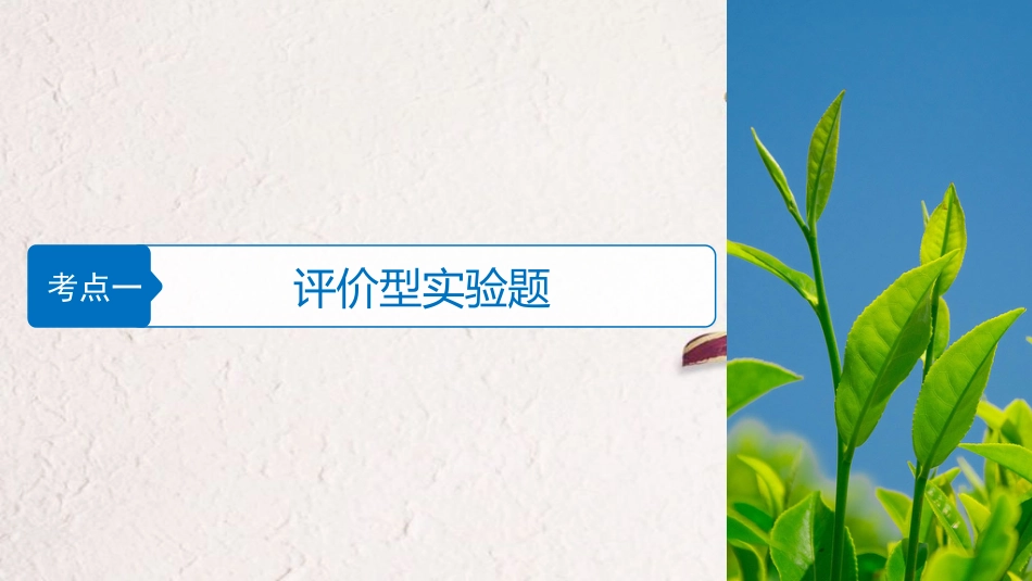 版高中化学二轮复习 专题十四 综合实验探究课件(1)_第3页