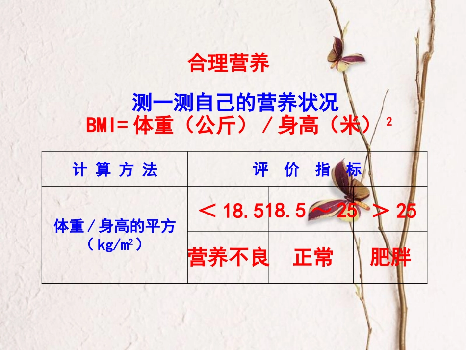 七年级生物下册 第4单元 第2章 第3节 合理营养与食品安全课件 （新版）新人教版(1)_第3页