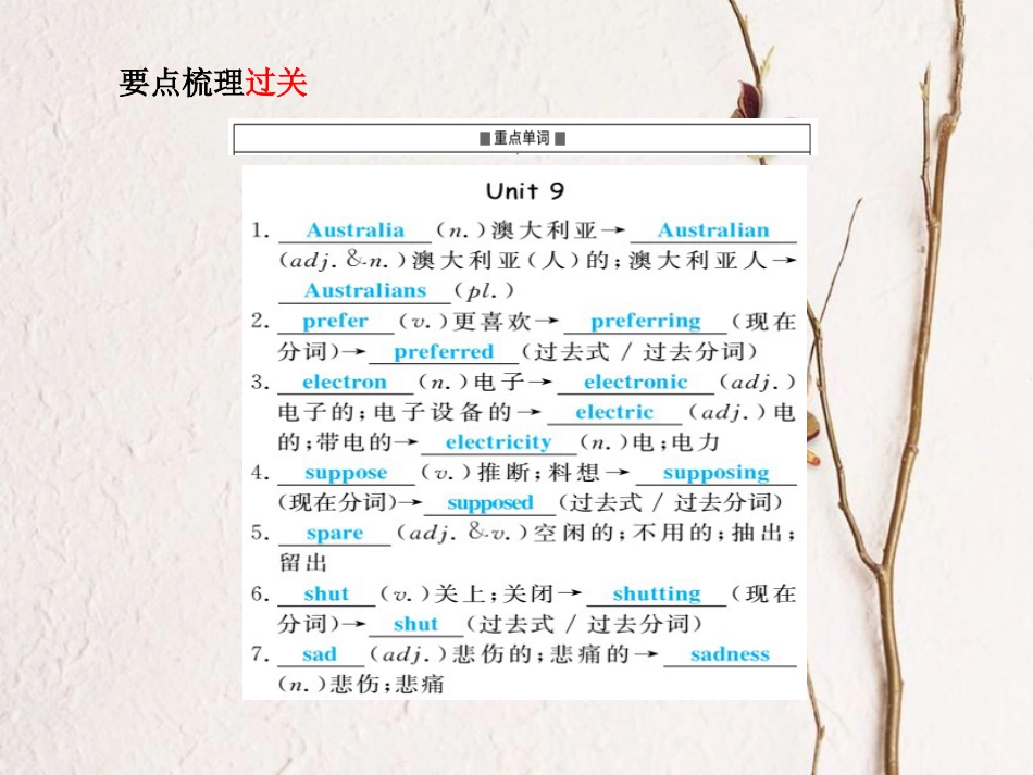 安徽省中考英语 第一部分 系统复习 成绩基石 九全 第21讲 课件(1)_第3页