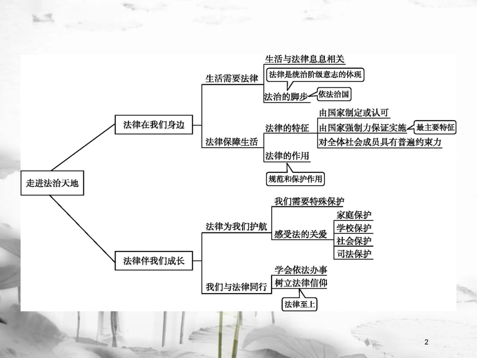 七年级道德与法治下册 第四单元 走进法治天地整合课件 新人教版_第2页