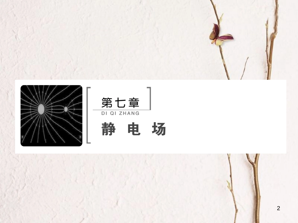高考物理大一轮复习 第7章 静电场 第1节 电场力的性质课件_第2页